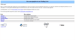 Desktop Screenshot of lists.emergingthreats.net